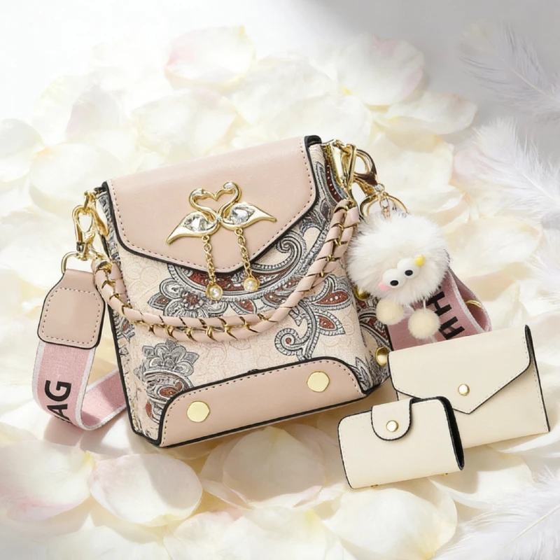 

Beautiful phone bag, cute bag, small bag, women's bag, messenger bag, wide shoulder strap women's bag, mini bag, single shoulder