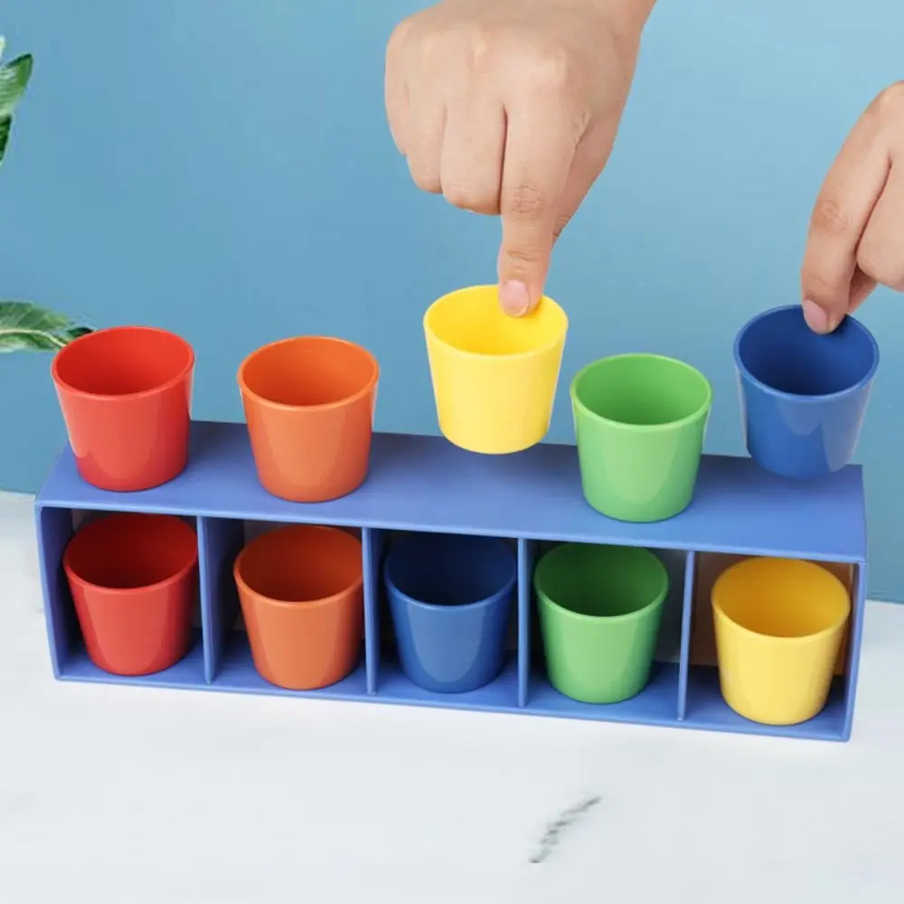 

Игровой набор для подбора цветов интеллекта, забавный дизайн, коррекция ошибок, развитие интеллекта, игра Монтессори, функция распознавания