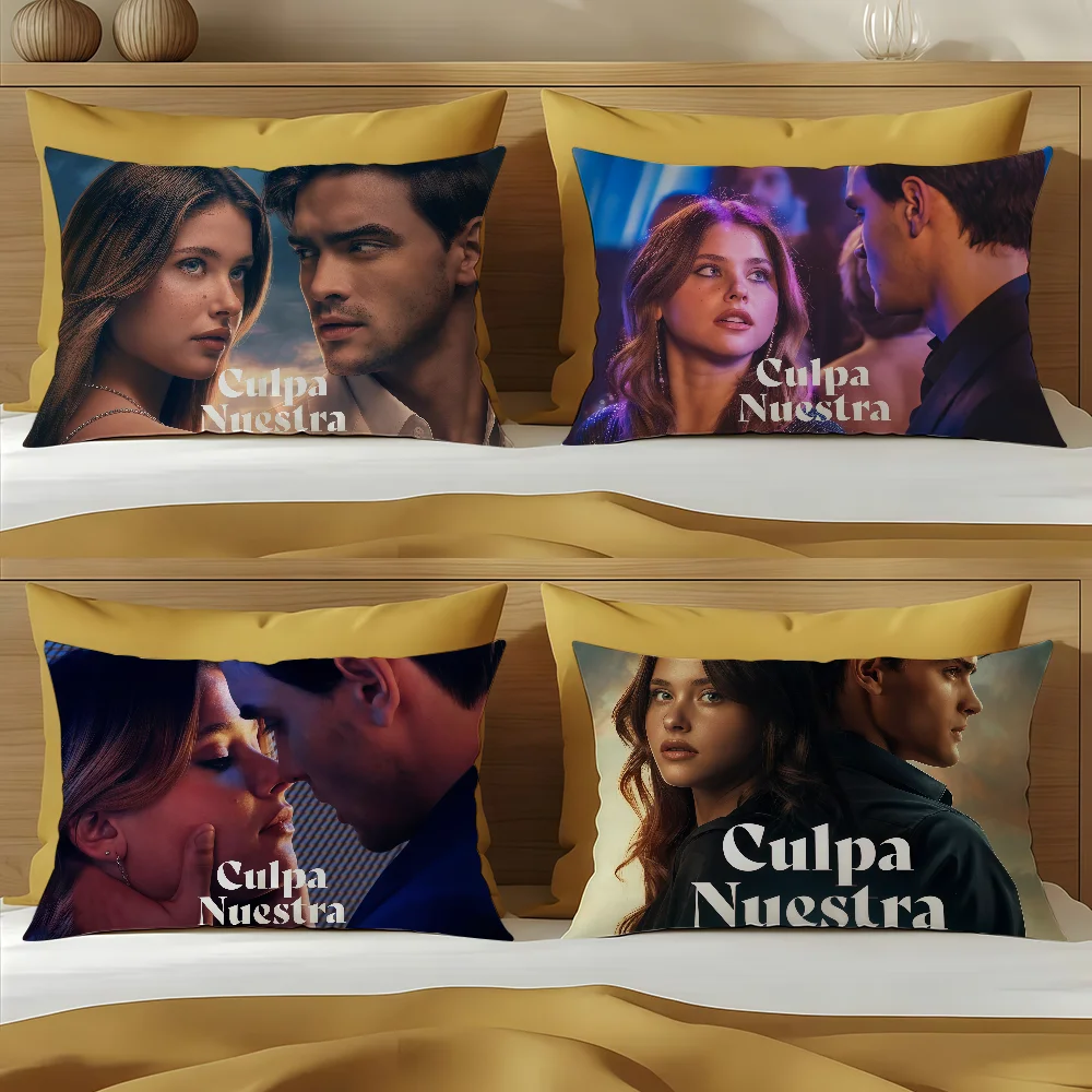 Movie love C-Culpa Nuestra Our Fault cushion cover Hit product Sofa living Room Office Rectangle Pillow Home Coffee Shop Bedding