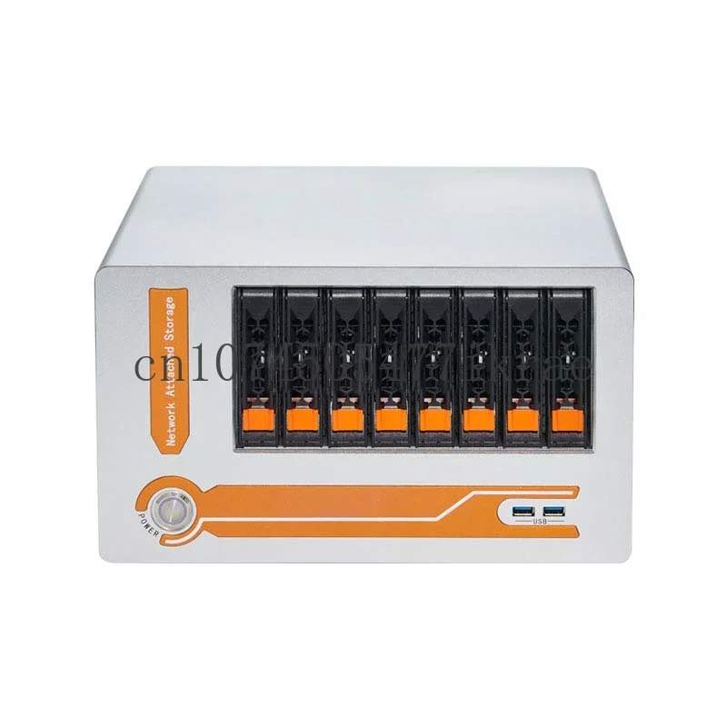 8-disk NAS Chassis Is Compatible with 3.5 or 2.5 SATA/SAS External Storage Chassis