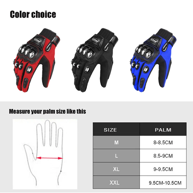 Madbike Motorcycle Racing Gloves Protective Guantes Ski  Bike Work Mountain Climbing Roller-skating Bodybuilding Tactical Glove