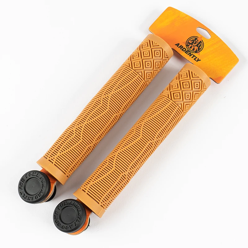 ARDENTLY 1Pair Bicycle Handlebar Grips High Quality Anti-Slip BMX FixedGear Bike Grip Handle Bar Shock-Proof Rubber Cycling Part