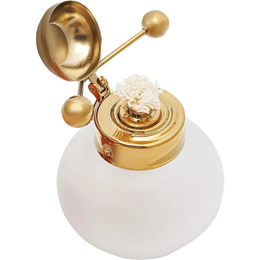 ماكينة صنع القهوة سيفون أنيقة على الطراز القديم مع لمسات ذهبية للاستخدام المنزلي والمقهى، تجربة تخمير ممتازة مع درجة حرارة تلقائية #5