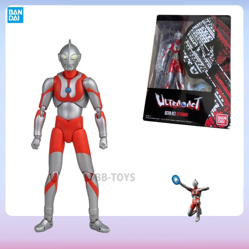 

In Stock Bandai Ultra-ACT Ultraman Series First Movable Anime Action Figure Collectible Original Box Finished Toys Hobby BB