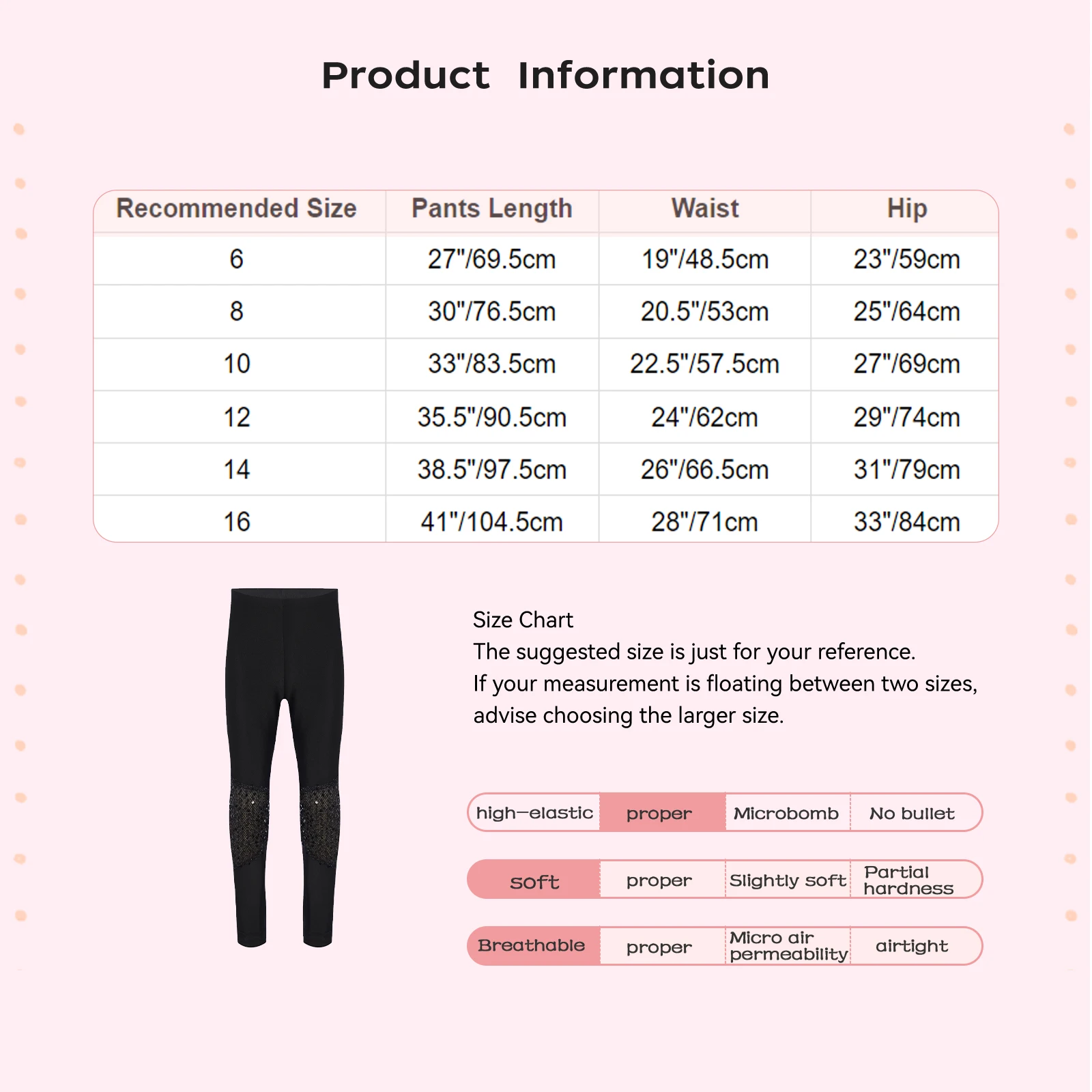 Kids Girls Gymnastics Acrobatics Leggings Pants Sequins Patchwork Elastic Waistband Trousers for Ballet Yoga Dance Training Wear