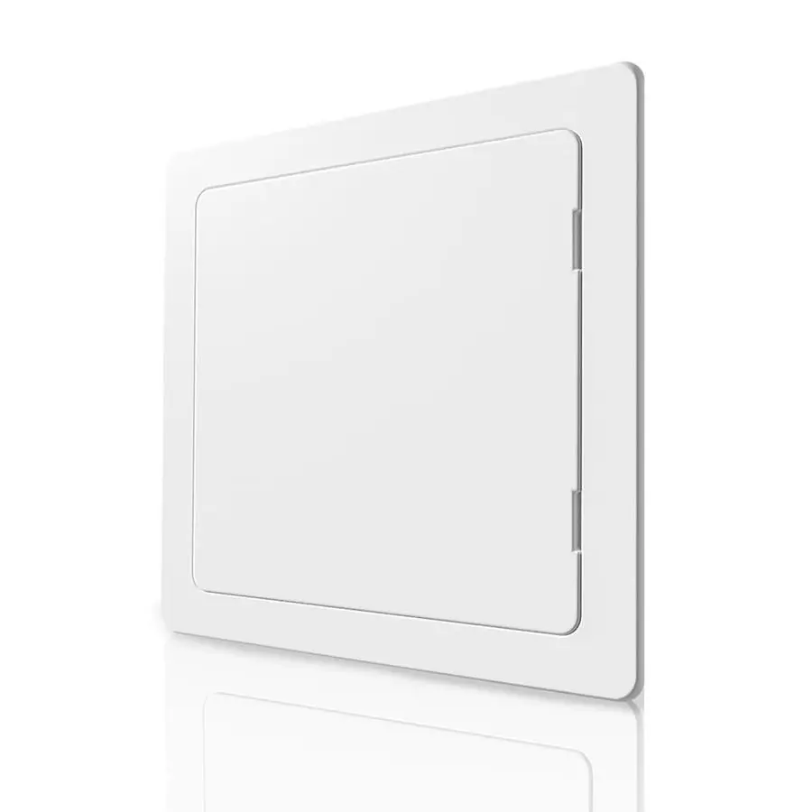 

Панель для гипсокартона 24x24 дюйма, заглушка для отверстий в стене, дверца для доступа к сантехнике, панель для доступа к гипсокартону, прочный пластик, белый цвет