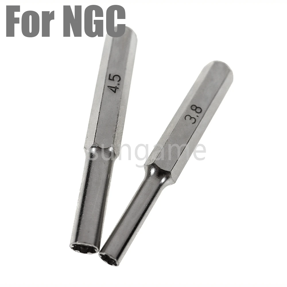 

500 шт. инструмент для ремонта 3,8 мм/4,5 мм защитная отвертка Gamebit для Nintendo NGC SNES N64 NES Gameboy SFC WII открытые инструменты