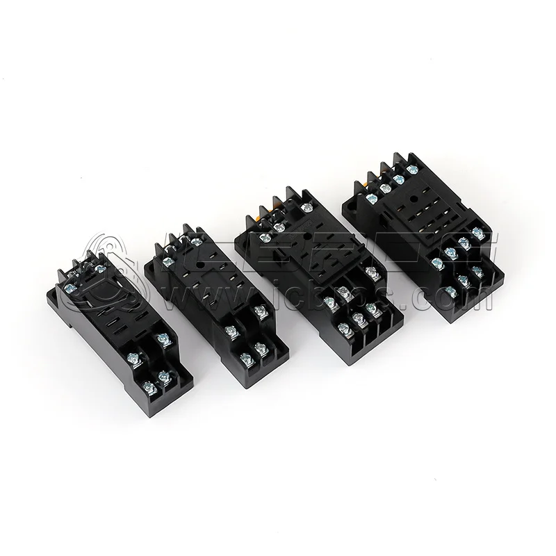 1pcs 8pin 11pin 14pin PYF/PTF 14A Base PYF08A MY2NJ MY3NJ MY4NJ LY2NJ LY3NJ LY4NJ Small IntermedIate Relay HH52P HH64P