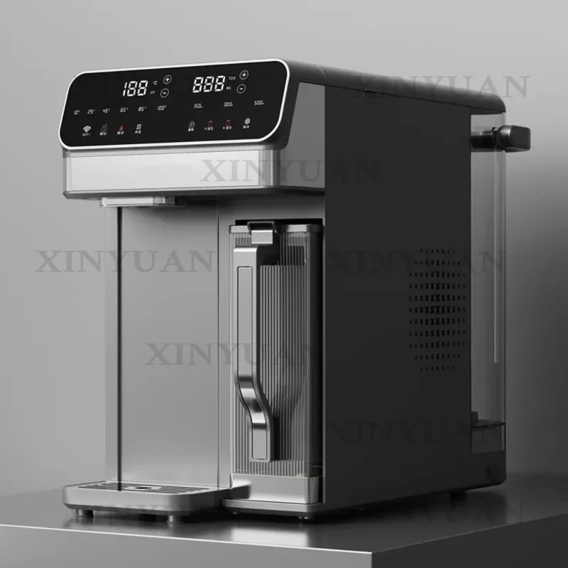 RO Water Purifier – Desktop Hot & Cold Water Dispenser, Reverse Osmosis Filter System, No Installation Required, with Kettle