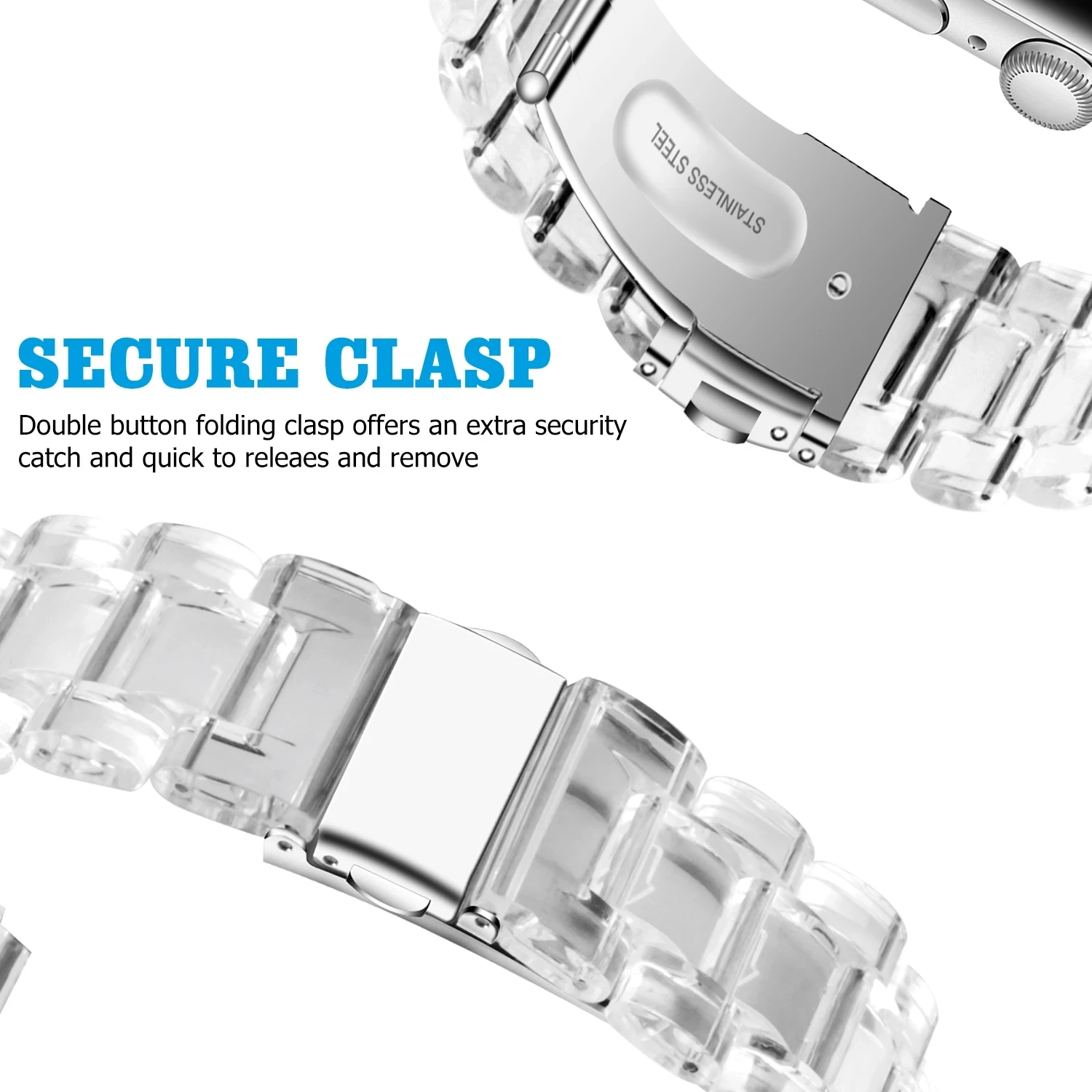 Colorful Transparent Watchband For Huawei Watch Fit 5 Pro Clean Resin Strap For Huawei Fit5 Fit4 4Pro Fit3 Band Fashion Bracelet