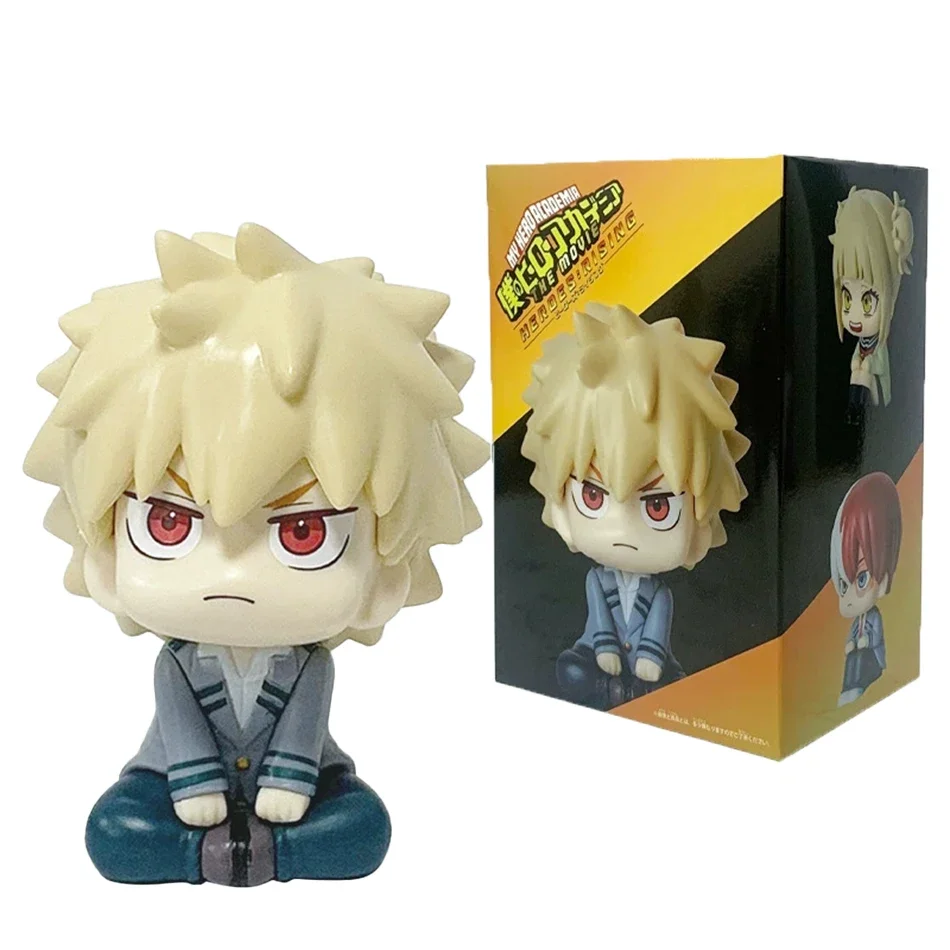 The My Hero Academia Cute Ver. Midoriya All Might Bakugou Shoto Ochaco PVC Action Figure Boku no Hero هدية دمية نموذج 8-10 سنتيمتر