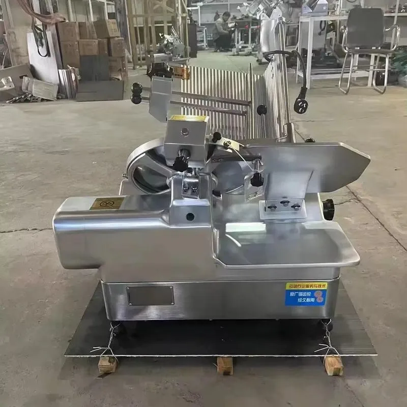 Stainless steel commercial frozen meat slicer, fully automatic ex-factory price, restaurant use