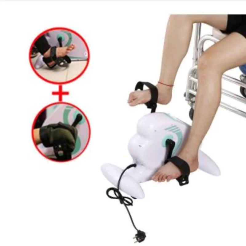 The elderly stroke hemiplegia cerebral infarction leg hand upper and lower limbs training bike