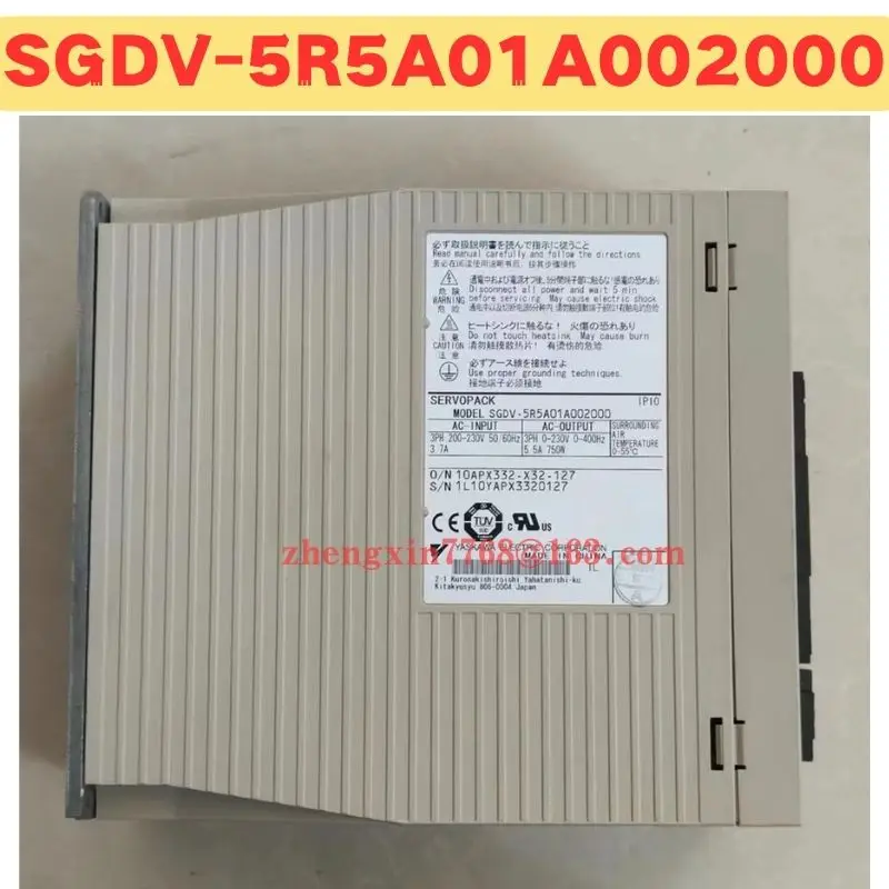 High-quality Goods Used Servo Drive SGDV-5R5A01A002000 SGDV 5R5A01A002000 Normal Function Tested OK