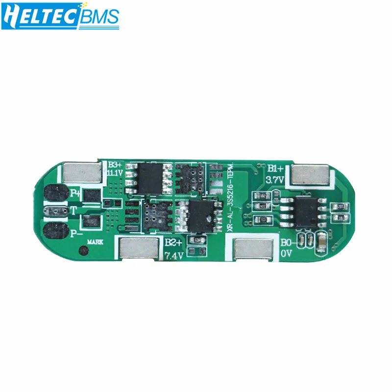 

BMS 3S 5A 18650 lithium battery protection board anti overcharge 11.1v 12.6V Peak 15A battery accessories