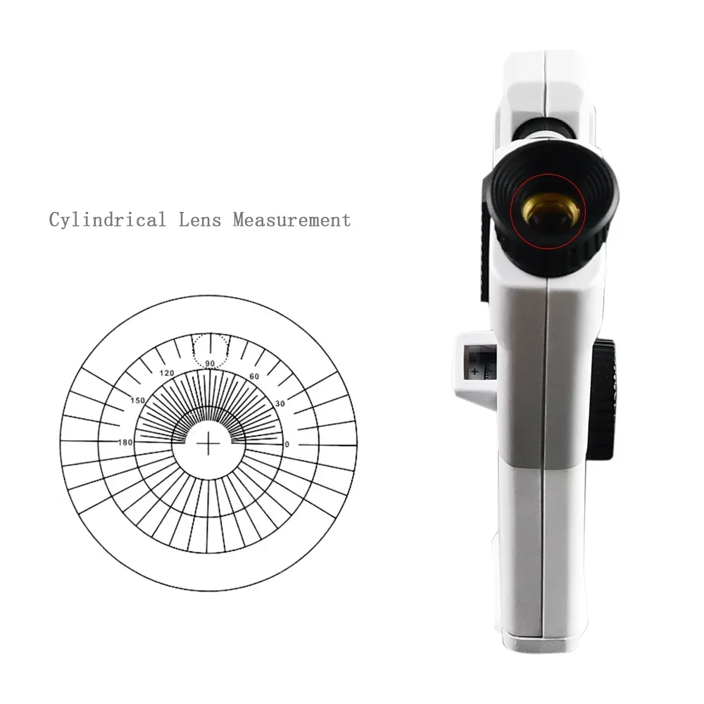 High Quality AC/DC Portable Lensmeter Measuring Instrument Special Optical Instrument Focal Length Meter ML-50