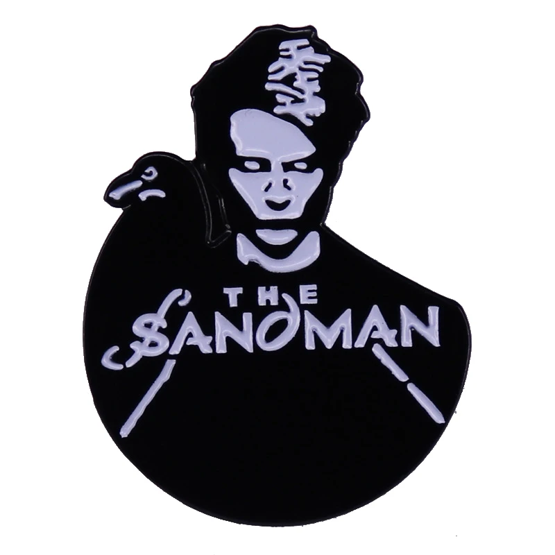 Sandman brooch badge comic film peripheral  Hats Clothes Backpack Decoration Jewelry Accessories Gifts