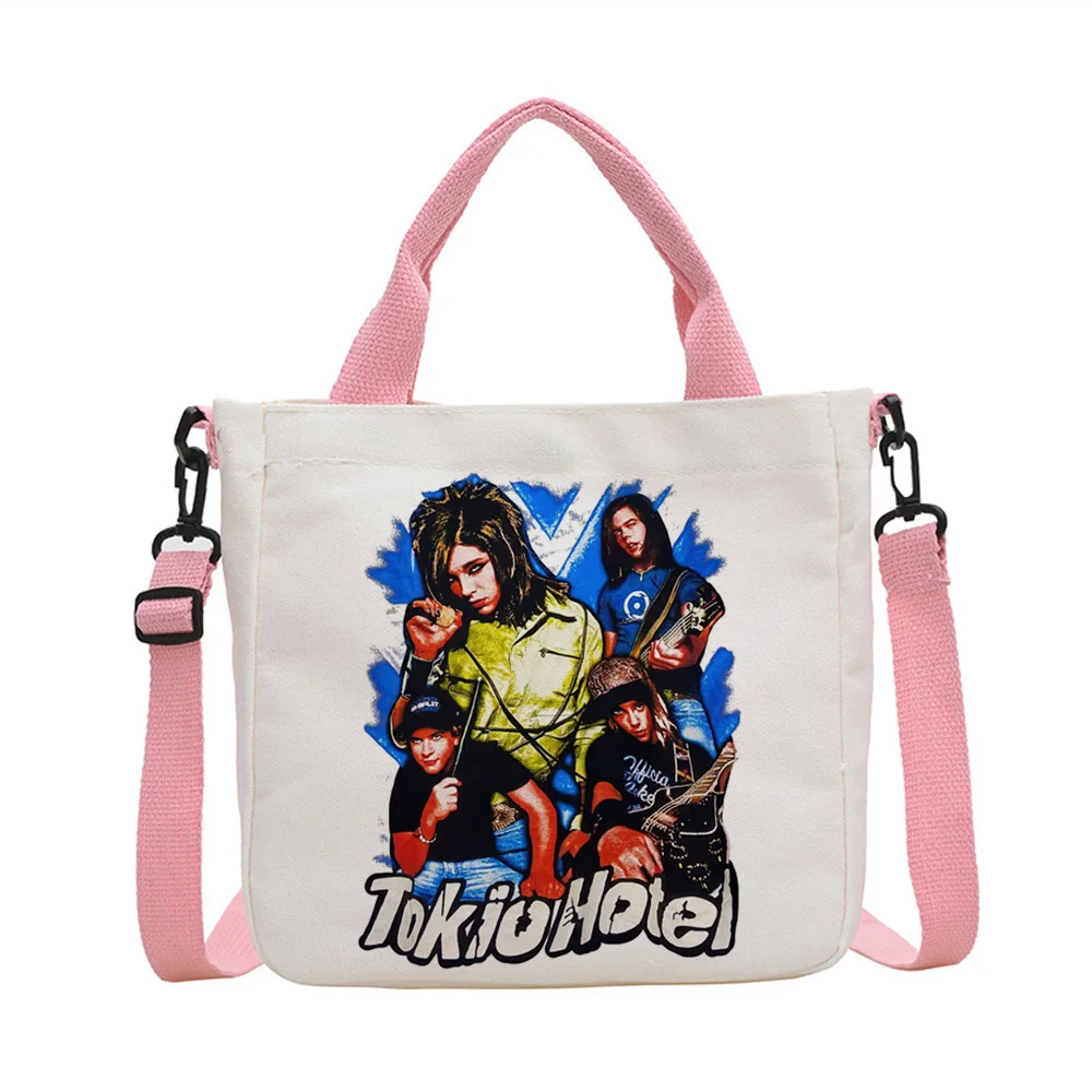 Tokio Hotel tote bag sac cabas y2k personnalisable shoulder  femme