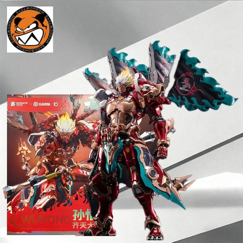 MOSHOWTOYS Original Model Kit Monkey King Honor of Kings Anime Action Figure Collectible Ornament Model Toy Finished Heavy Mecha