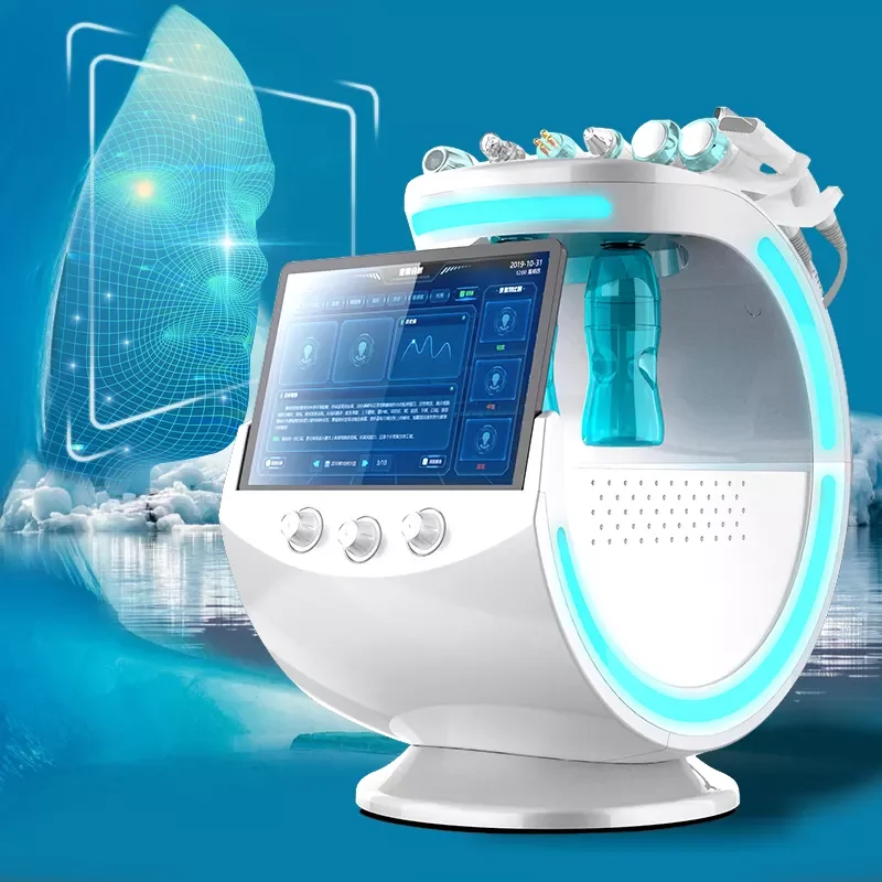 

7 In1 Hydro Face Skin Analyzer Machine Hydro Dermabrasion Water Oxygen Injection Multipolar Faical Care Beauty Machine