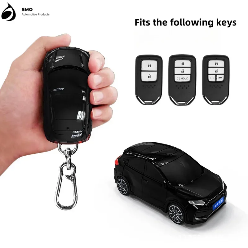 

For Honda XRV Key Cover with Lights Car Key Fob Car Model Key Protector Auto Accessories New