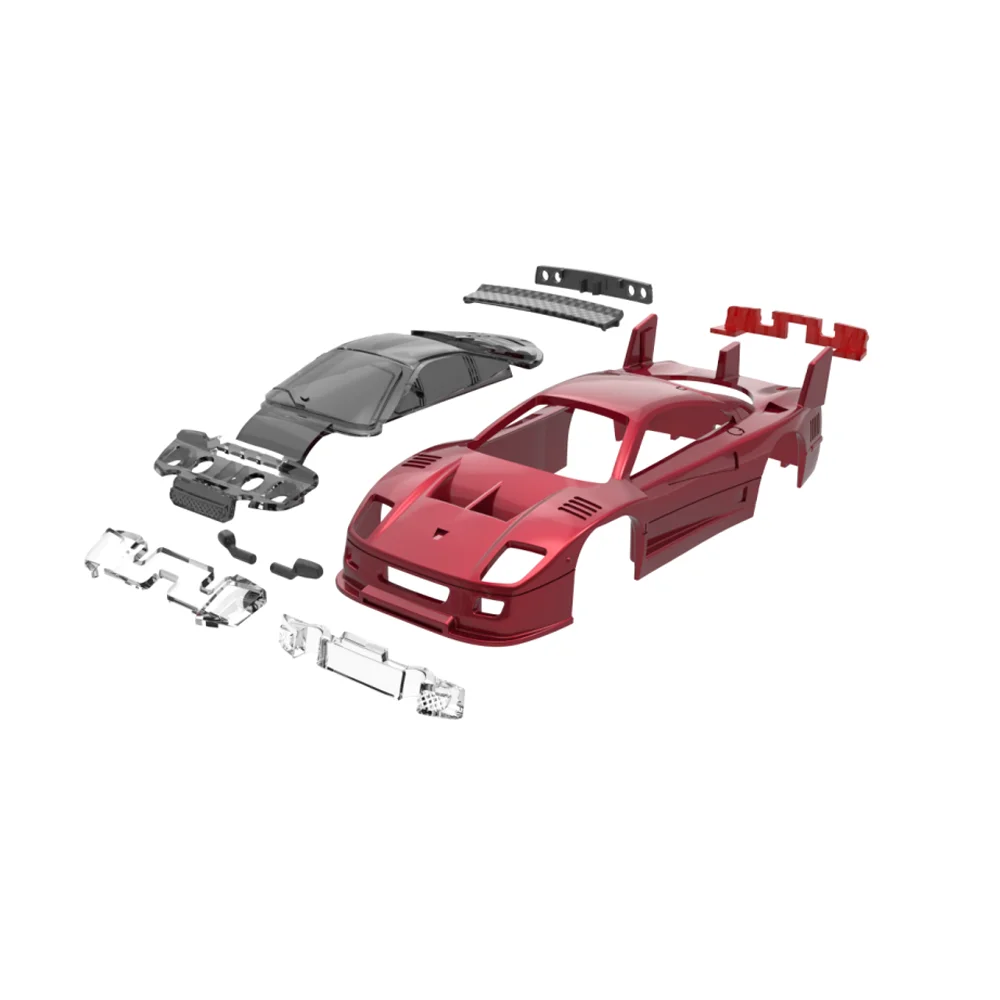 New Hot LDARC 1:64 S100 Professional RC Drift Mosquito Car Rear-Wheel Drive Full-Scale Accessories