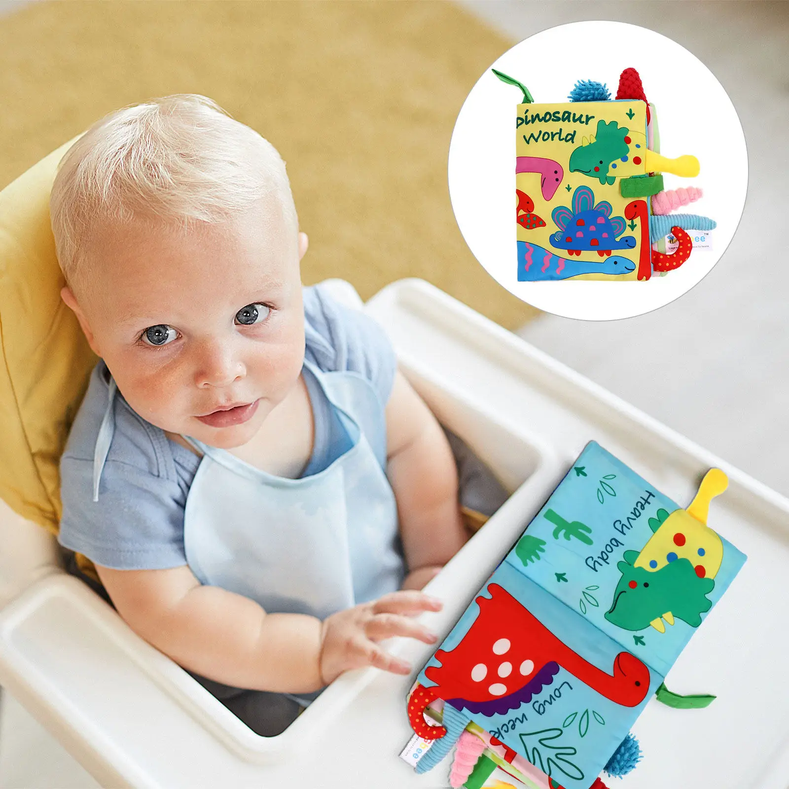

Cloth Baby Books Busy for Toddlers Babies Children' Early Education Fabric Learning