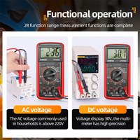 ANENG DT9205A Digital Professional Multimeter AC/DC Voltage Current Tester Capacitance NCV Resistance Ohm Electrical Test Meter