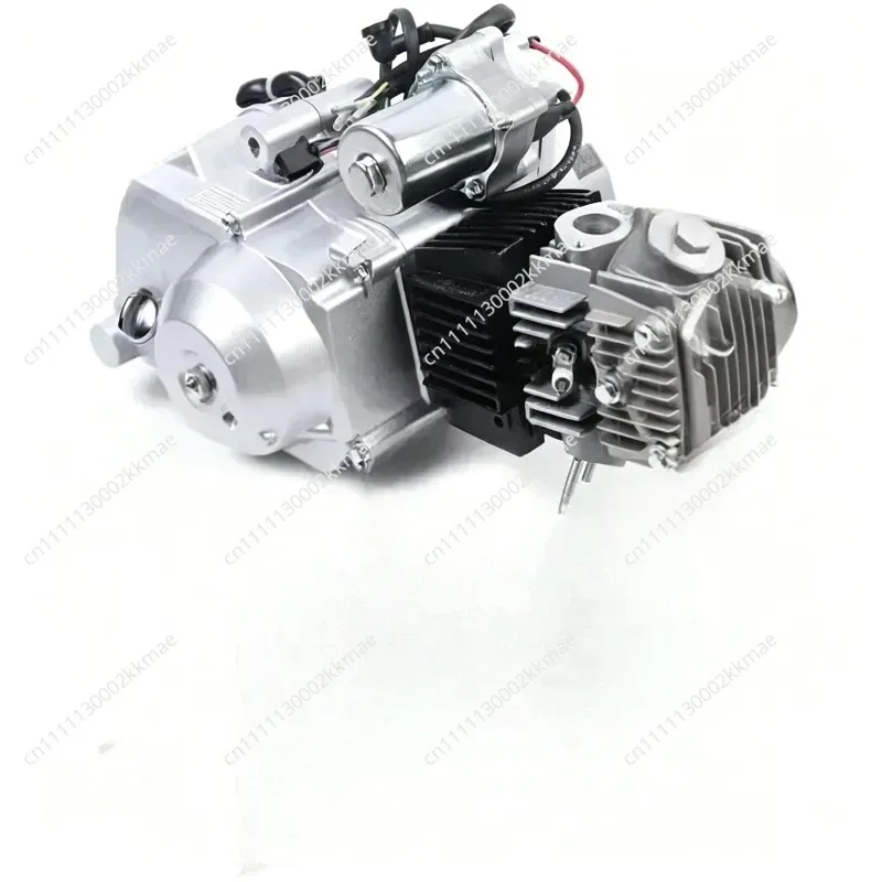 125CC 4 Stroke Semi Auto Engine Motor 4 Speed W/ Reverse For ATV Go Kart/Three advances, one retreat