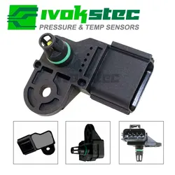 3Bar Intake Air Manifold Turbo Boost Pressure MAP Sensor For 06-14 Ford Transit 2.2 2.4 3.2 TDCi 0261230225 1503280 6C119F479AB