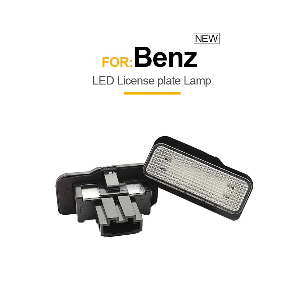 

Canbus White LED License Number Plate Light For Mercedes Benz E-Class R171 2D W211 W219 4D W203 W211 W203 5D