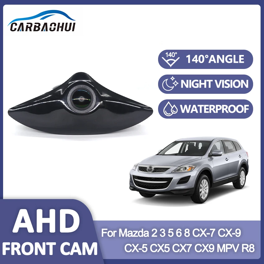 

CCD AHD 1080P Car Vehicle Forward Mount Front View Fisheye Logo Camera For Mazda 2 3 5 6 8 CX-7 CX-9 CX-5 CX5 CX7 CX9 MPV R8