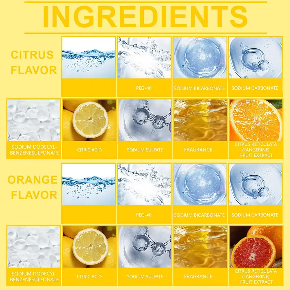 الحمضيات دش البواخر الروائح المنزل سبا الاسترخاء الجسم الاسترخاء العقلية حمام المنتجات دش البواخر أقراص #6