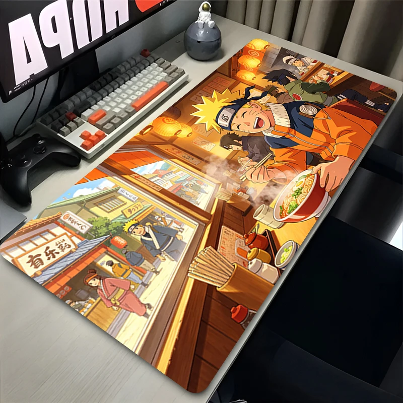 Mouse Pad Gamer PC Computer Large N-Naruto Desk Mat Keyboard Mouse Pads Gaming Accessories Japan Anime Game  Carpet Mousepad