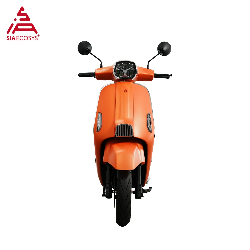 SiAECOSYS 3000W Rated 80KPH Max YT Electric Scooter High Range Motorcycle with Front and Rear Disc Brake and 72V 40Ah Battery