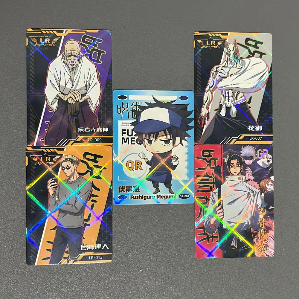 Jujutsu Kaisen Collection Card Japanese anime Box All Set Anime Character Rare Flash Ssr Card Deluxe Edition Board Card Game