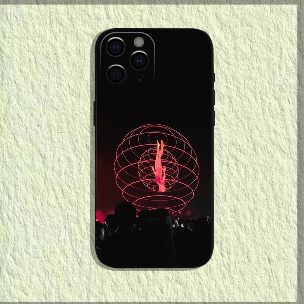 DJ A-Afterlife Anyma Phone Case For iPhone 16,15,14,13,12,11,Pro,X,XS,Max,XR,Plus,Mini Soft Black Cover