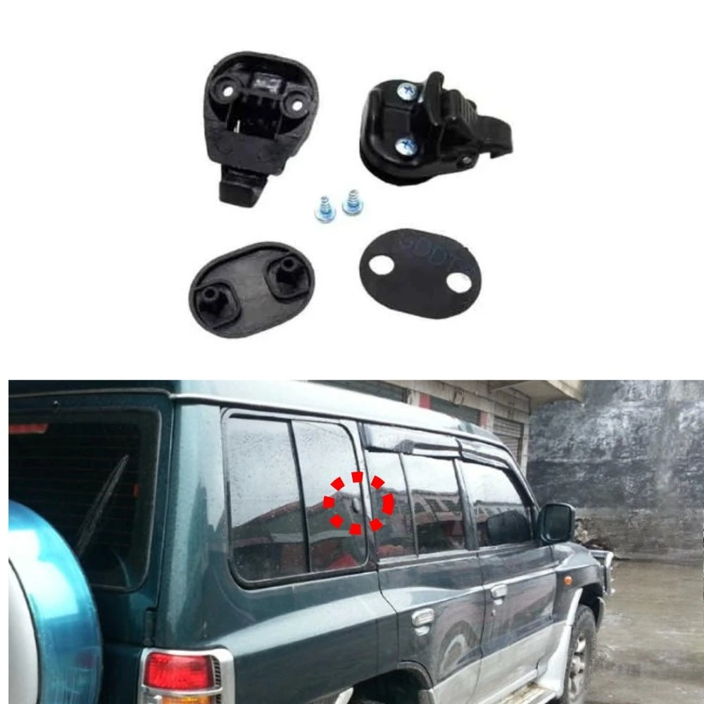 2 Kit Door Window Glass Lock Buckle for Pajero Montero V31 V32 V33 V43 Window Sliding Lock Hook Accessories MB416320