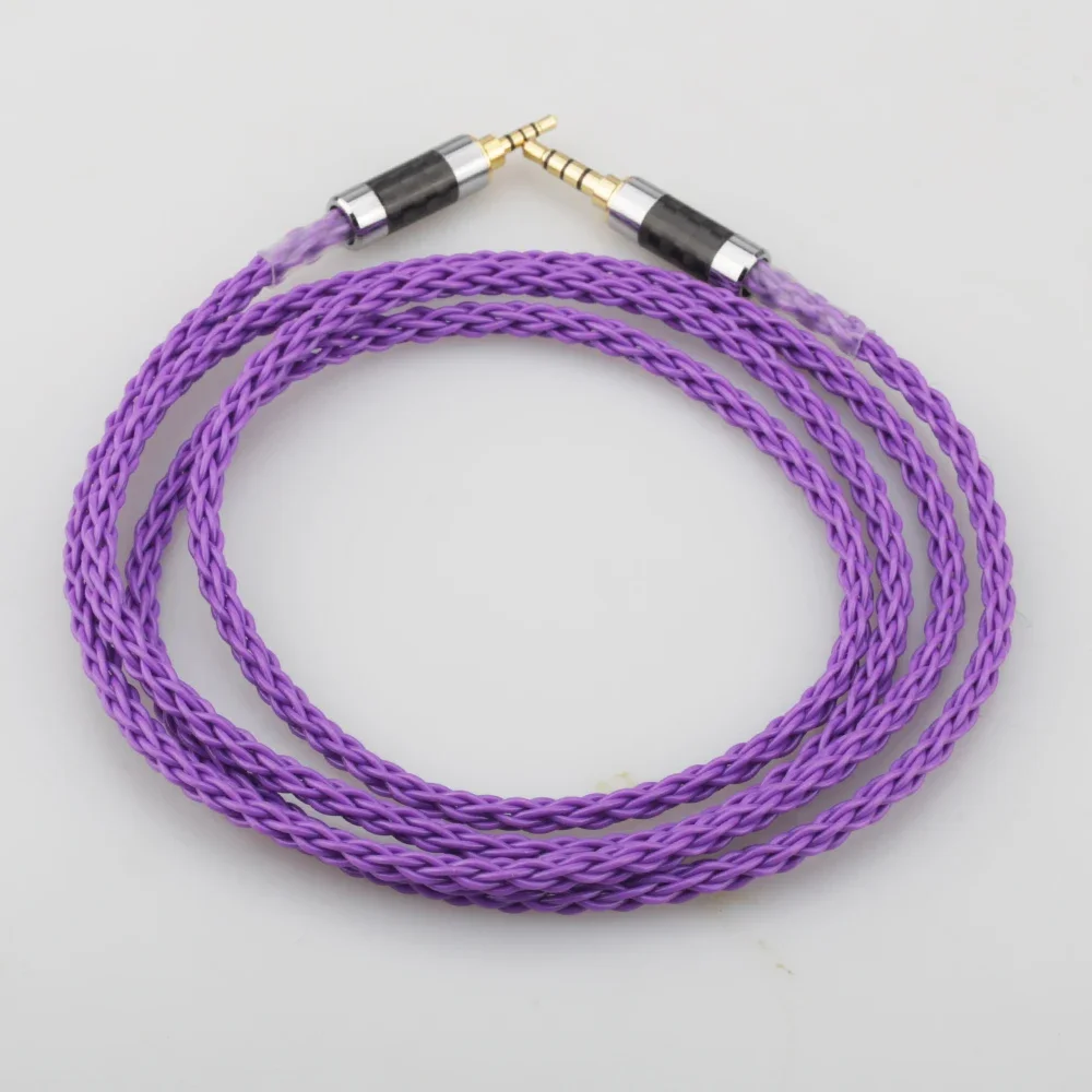 Audiocrast HIFI 4pin XLR/2.5mm // 4.4mm كابل ترقية سماعة الرأس المتوازن لسماعات Fostex T60RP T20RP T40RPmkII T50RP