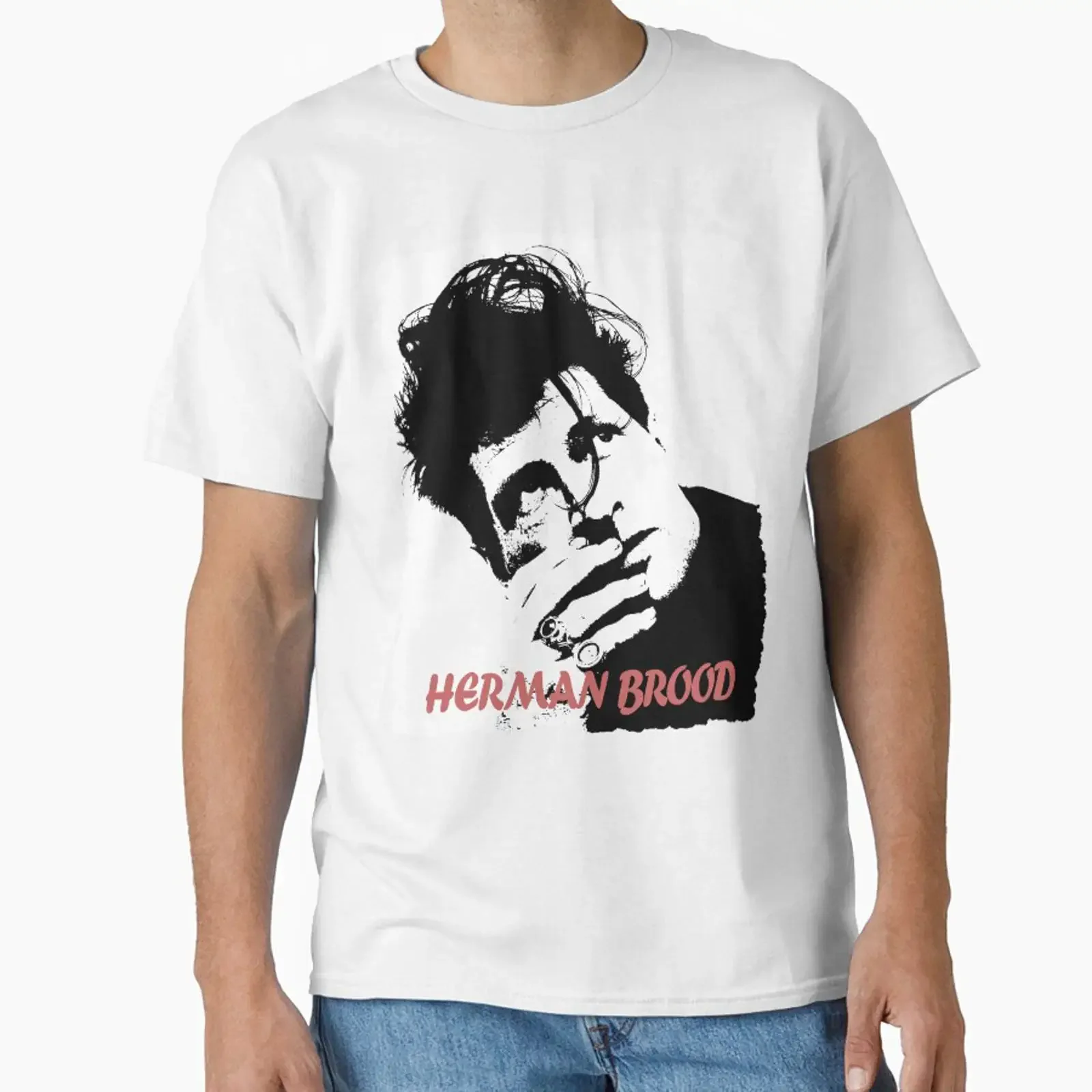 Herman Brood designed and sold by Viet Nam vintage Washed homme Comfortable Versatile designer clothes Unisex streetwear