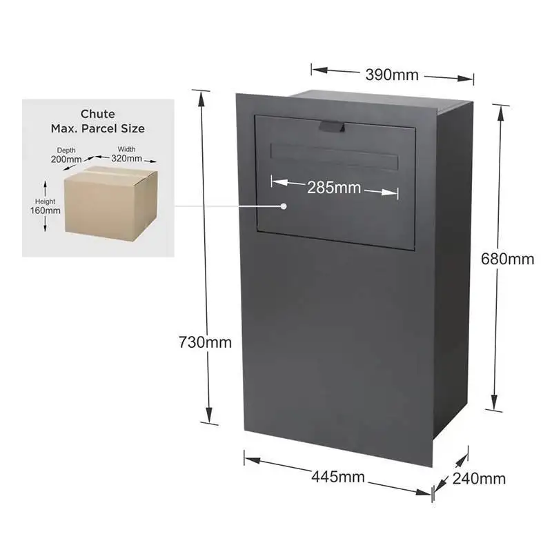

Anti-theft personal household cabinet self-pickup cabinet door package courier cabinet exit mailbox file office courier receipt