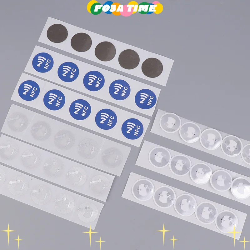1/20/50 個 NFC ラベルステッカーバッジラベルステッカー RFID 電子タグ書き換え可能な秘密キーステッカー NFC タグ