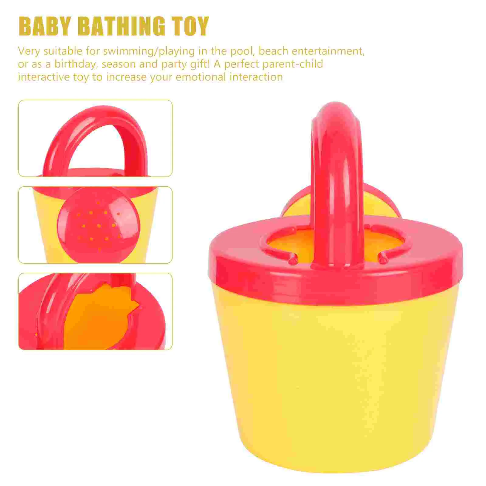 Baby Bathtub Watering for Babies Shampoo Pot Take Outdoor Pp Child Kids