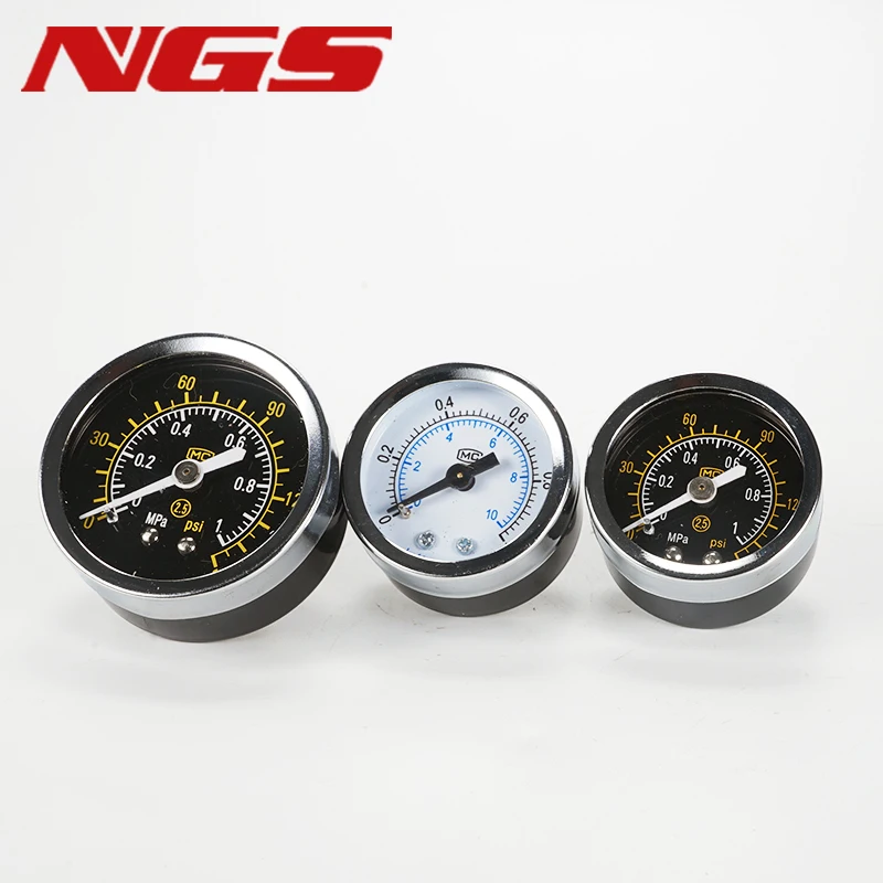 1PCS Pneumatic Air Pressure Gauge Mechanical 150PSI 1/4 Vacuum Meter -30 inHg For Compressor Water Manometer Press Gage 10 Bar