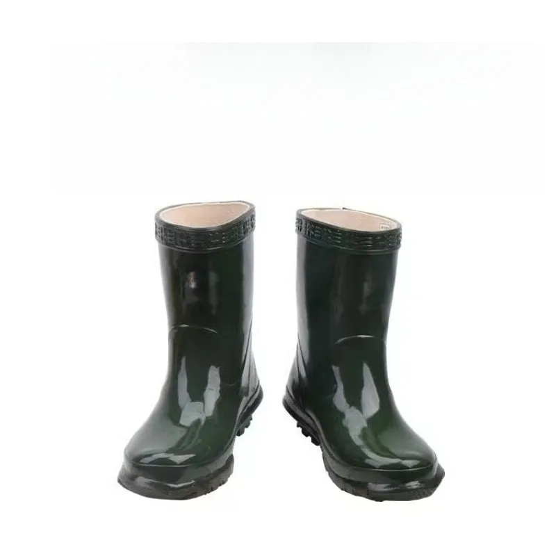 

High voltage insulating 10KV20KV insulating shoes 35KV electrical special rain distribution room rubber insulating shoes