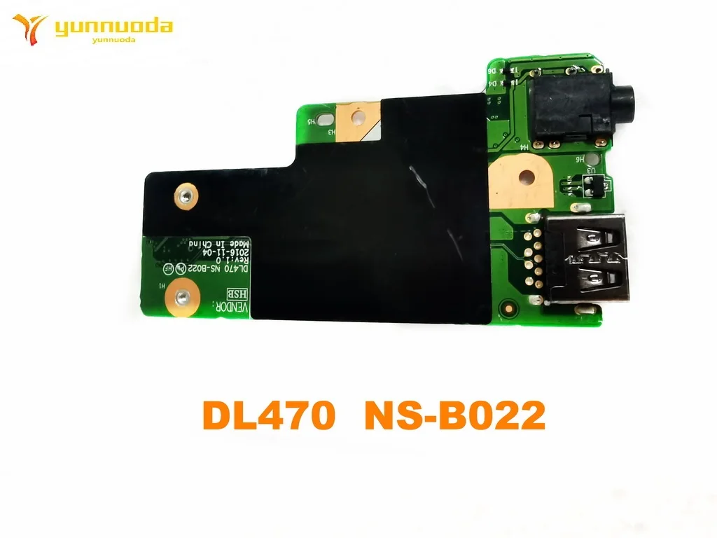 NS-B022 for Lenovo Thinkpad  L470 USB board Audio Card L470 DL470  REV 1.0 100%  tested good
