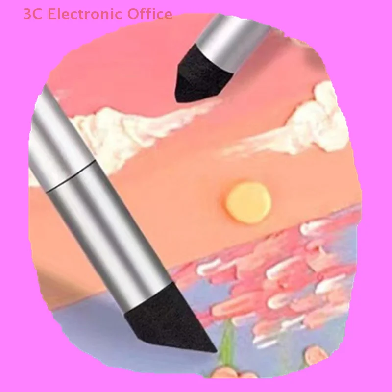 

3 Pieces Oil Pastel Stump Soft Head Smudging Tool Art Blender Pen For Drawing Sketching Transition Sponge Art Supplies