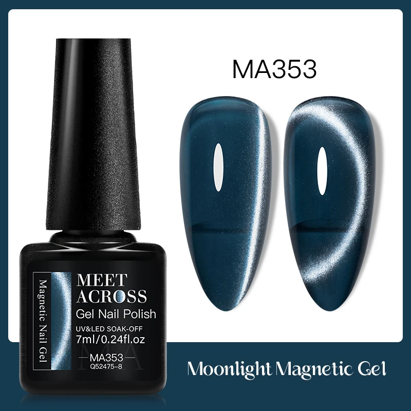 140 Kleuren Kat Magnetische Nagel Gel Polish 7 ml Fonkelende Holografische Galaxy LED UV Losweken Magnetische Gel Polish voor thuis Salon Gebruik