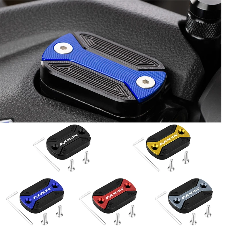 

Для YAMAHA NMAX 125 NMAX 155 NMAX N-max 125 155 nmax 155 2015-2023 мотоциклетная передняя крышка бачка тормозной жидкости, защитная крышка