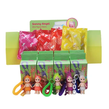 Sonny Angel poupée série boîte aveugle mignon poupée porte-clés pendentif à la mode à la main femme cadeau d'anniversaire aléatoire 1-12 pièces